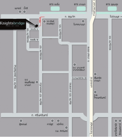 Map @ Knightsbridge -  