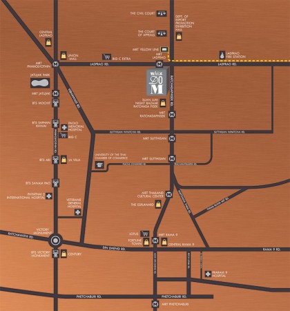 Map @ whizdom avenue รัชดา - ลาดพร้าว