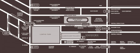Map @ Sindhorn Residence
