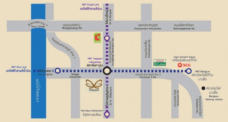 Map @ ชีวาทัย Interchange เตาปูน
