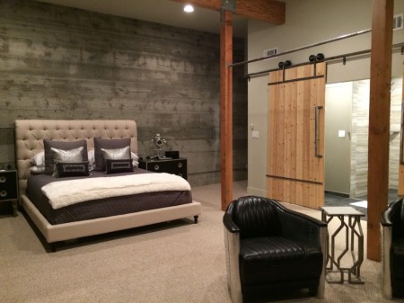 Industrial & Loft In Master Bedroom