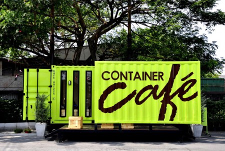 คอนเทนเนอร์แบบ 1 ตู้ @ Coffee Cafa