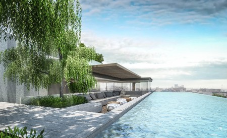 Infinity Roof Top Swimming Pool @ SAVVI พหล-อารีย์