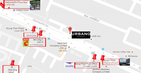 สถานที่สำคัญใกล้เคียง @ Urbano ราชวิถี