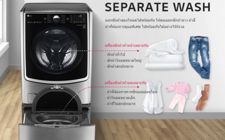 เครื่องซักผ้า TWIN Wash By LG
