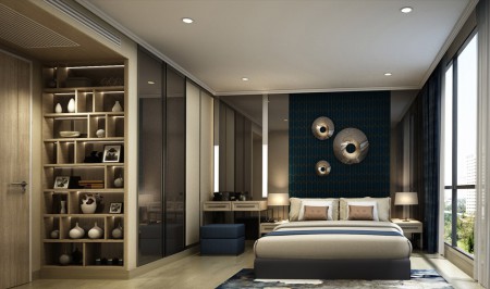 ห้องนอน @ Supalai Oriental สุขุมวิท 39