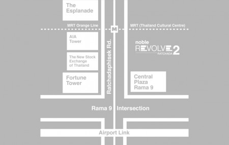 แผนที่ @ Noble Revolve รัชดา 2