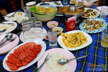 อาหารมาแล้วจ้า @ ภูตะวันรีสอร์ท จ.ชลบุรี