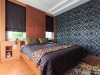 ห้องนอนใหญ่ 5 ม่านลอน ม่านพับ @ Casa Premium ราชพฤกษ์ - พระราม 5