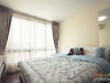 ห้องนอนใหญ่ กับม่านจีบ 1 @ iCondo สุขุมวิท 103