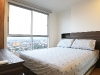 ห้องนอน (ม่านม้วน) @ U Delight Residence พัฒนาการ-ทองหล่อ