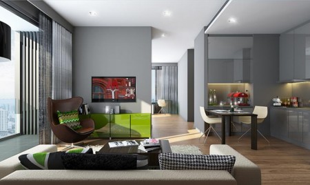 Living Room - Grey - Mod @ M สีลม