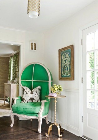 เก้าอี้สีเขียวสดใส @ 1 Chair 1 Style