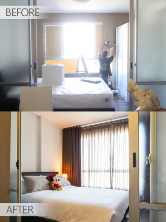 Before & After @ D-Condo สุขุมวิท 109