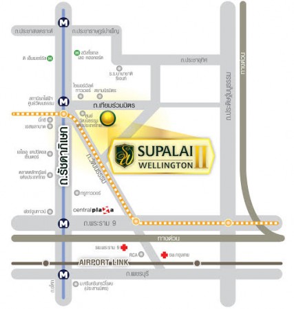 Map @ Supalai Wellington II
