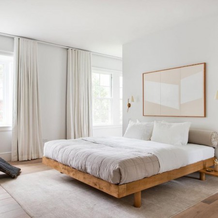 10 ไอเดียตกแต่งห้อง Minimal Style : โดดเด่นด้วยเตียงวัสดุไม้ 