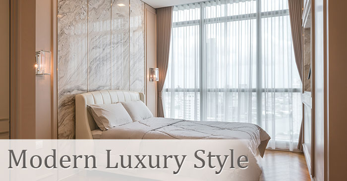 Modern Luxury Style ผ้าม่าน @ The River เจริญนคร