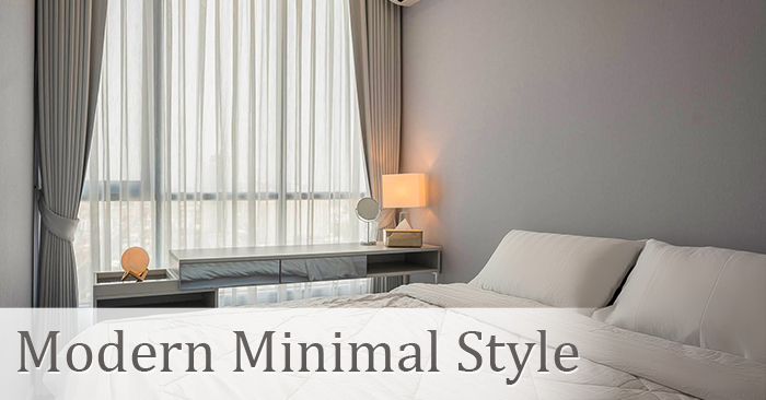 Modern Minimal Style ผ้าม่าน วอลล์ @ Niche Pride เตาปูน-อินเตอร์เชนจ์